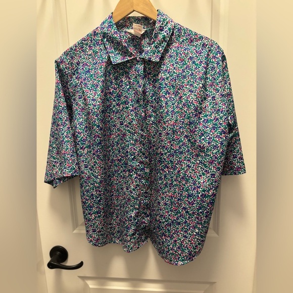 Vintage Mister Leonard blouse. Size 14 - ptp approx 23 - Picture 1 of 4